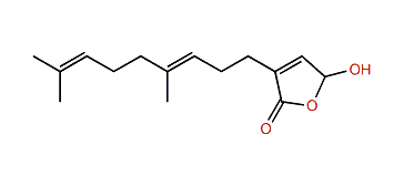 1-Hydroxy-2,6,10-farnesatrien-15,1-olide